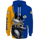 los-angeles-rams-jack-skellington-blue-hoodie-best-selling