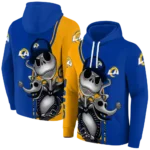 los-angeles-rams-jack-skellington-blue-hoodie-best-selling