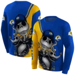 los-angeles-rams-jack-skellington-blue-hoodie-best-selling