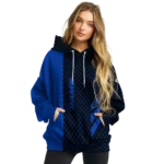 los-angeles-rams-monogram-pattern-blue-hoodie-best-selling