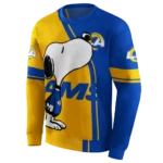 los-angeles-rams-playful-snoopy-blue-hoodie-best-selling