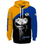 los-angeles-rams-skull-punisher-orange-black-hoodie-best-selling