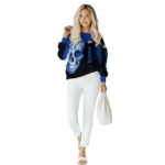 los-angeles-rams-sugar-skull-blue-black-hoodie-best-selling