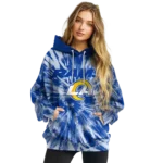 los-angeles-rams-tie-dye-pattern-blue-hoodie-best-selling