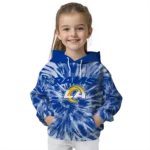 los-angeles-rams-tie-dye-pattern-blue-hoodie-best-selling