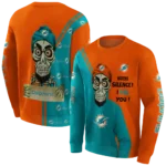 miami-dolphins-achmed-skull-aqua-hoodie-best-selling
