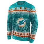 miami-dolphins-christmas-trees-aqua-hoodie-best-selling