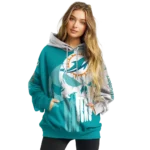 miami-dolphins-graphic-punisher-aqua-white-hoodie-best-selling