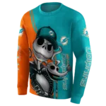 miami-dolphins-jack-skellington-aqua-hoodie-best-selling