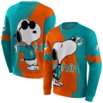 miami-dolphins-playful-snoopy-aqua-hoodie-best-selling