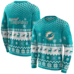 miami-dolphins-reindeer-motif-aqua-hoodie-best-selling
