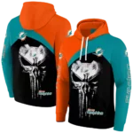 miami-dolphins-skull-punisher-orange-black-hoodie-best-selling
