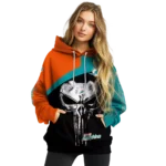 miami-dolphins-skull-punisher-orange-black-hoodie-best-selling