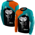 miami-dolphins-skull-punisher-orange-black-hoodie-best-selling