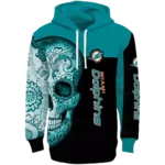 miami-dolphins-sugar-skull-aqua-black-hoodie-best-selling