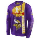 minnesota-vikings-football-heartbeat-purple-hoodie-best-selling
