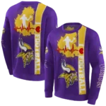 minnesota-vikings-football-heartbeat-purple-hoodie-best-selling