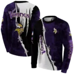 minnesota-vikings-ripped-pattern-purple-black-white-hoodie-best-selling