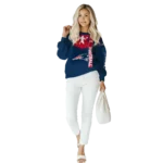 new-england-patriots-football-heartbeat-blue-hoodie-best-selling