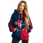 new-england-patriots-heartbeat-graphic-blue-hoodie-best-selling