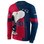 new-england-patriots-playful-snoopy-blue-hoodie-best-selling