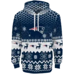 new-england-patriots-reindeer-motif-blue-hoodie-best-selling