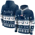 new-england-patriots-reindeer-motif-blue-hoodie-best-selling