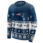 new-england-patriots-reindeer-motif-blue-hoodie-best-selling
