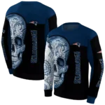 new-england-patriots-sugar-skull-blue-black-hoodie-best-selling