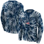 new-england-patriots-tie-dye-pattern-blue-hoodie-best-selling