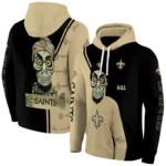 new-orleans-saints-achmed-skull-gold-hoodie-best-selling