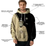 new-orleans-saints-achmed-skull-gold-hoodie-best-selling