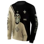 new-orleans-saints-achmed-skull-gold-hoodie-best-selling