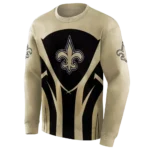 new-orleans-saints-concentric-lines-gold-black-hoodie-best-selling