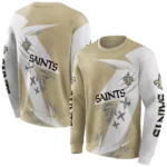new-orleans-saints-dynamic-slash-gold-white-hoodie-best-selling