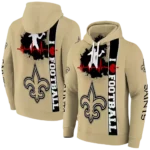 new-orleans-saints-football-heartbeat-gold-hoodie-best-selling