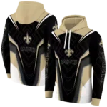 new-orleans-saints-futuristic-pattern-gold-black-hoodie-best-selling