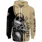new-orleans-saints-jack-skellington-gold-hoodie-best-selling