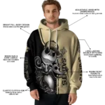 new-orleans-saints-jack-skellington-gold-hoodie-best-selling