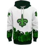 new-orleans-saints-lucky-motif-white-green-hoodie-best-selling