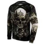 new-orleans-saints-skull-artwork-gold-black-hoodie-best-selling
