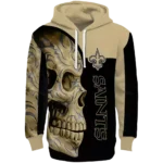 new-orleans-saints-skull-motif-gold-black-hoodie-best-selling