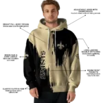 new-orleans-saints-splatter-effect-gold-hoodie-best-selling
