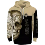 new-orleans-saints-sugar-skull-gold-black-hoodie-best-selling