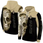 new-orleans-saints-sugar-skull-gold-black-hoodie-best-selling