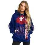 new-york-giants-football-heartbeat-blue-hoodie-best-selling