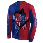 new-york-giants-heartbeat-graphic-blue-hoodie-best-selling