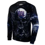 new-york-giants-skull-artwork-blue-black-hoodie-best-selling