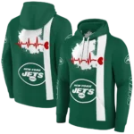 new-york-jets-football-heartbeat-green-hoodie-best-selling