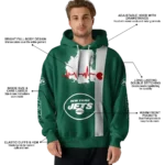 new-york-jets-football-heartbeat-green-hoodie-best-selling